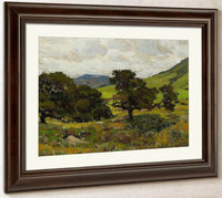 California Hills By William Wendt Fine Art Print
