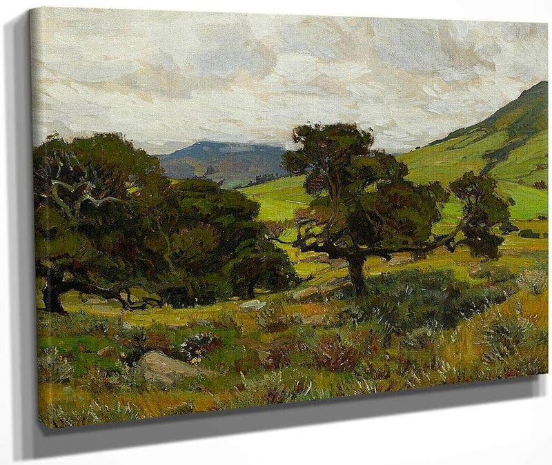 California Hills By William Wendt Fine Art Print