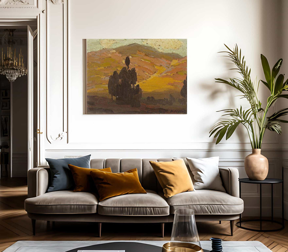 California Landscape By Edgar Payne Fine Art Print