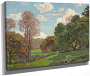 California Landscape By William Wendt Fine Art Print