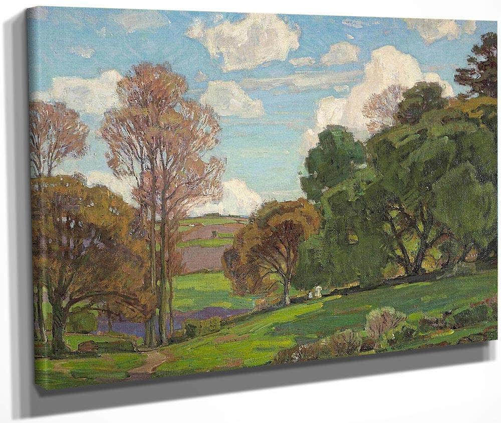 California Landscape By William Wendt Fine Art Print