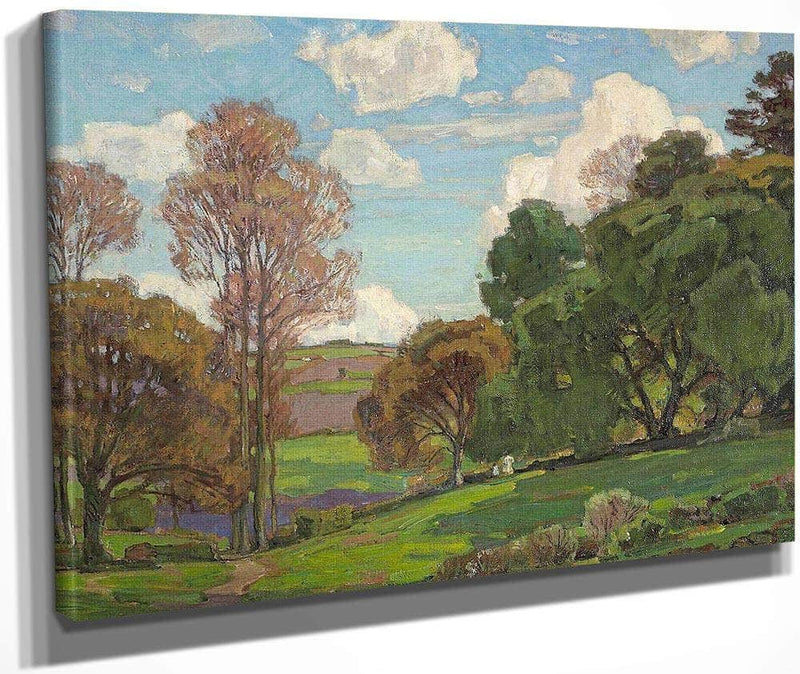 California Landscape By William Wendt Fine Art Print