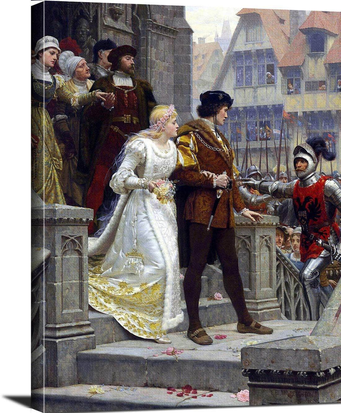 Call To Arms Painting Edmund Blair Leighton Canvas Art Fine Art Print
