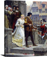 Call To Arms Painting Edmund Blair Leighton Canvas Art Fine Art Print