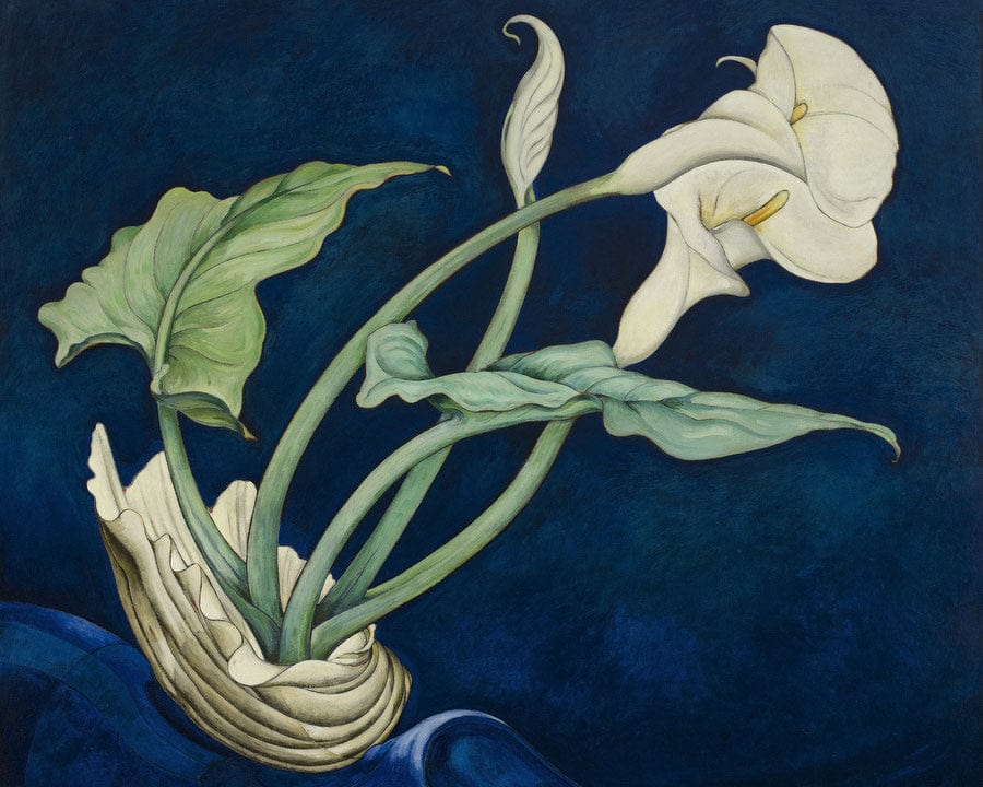 Calla Lilies (Bert Savoy) By Charles Demuth Fine Art Print