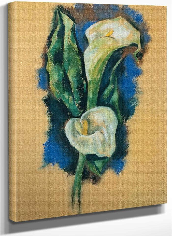 Calla Lilies By Marsden Hartley Fine Art Print