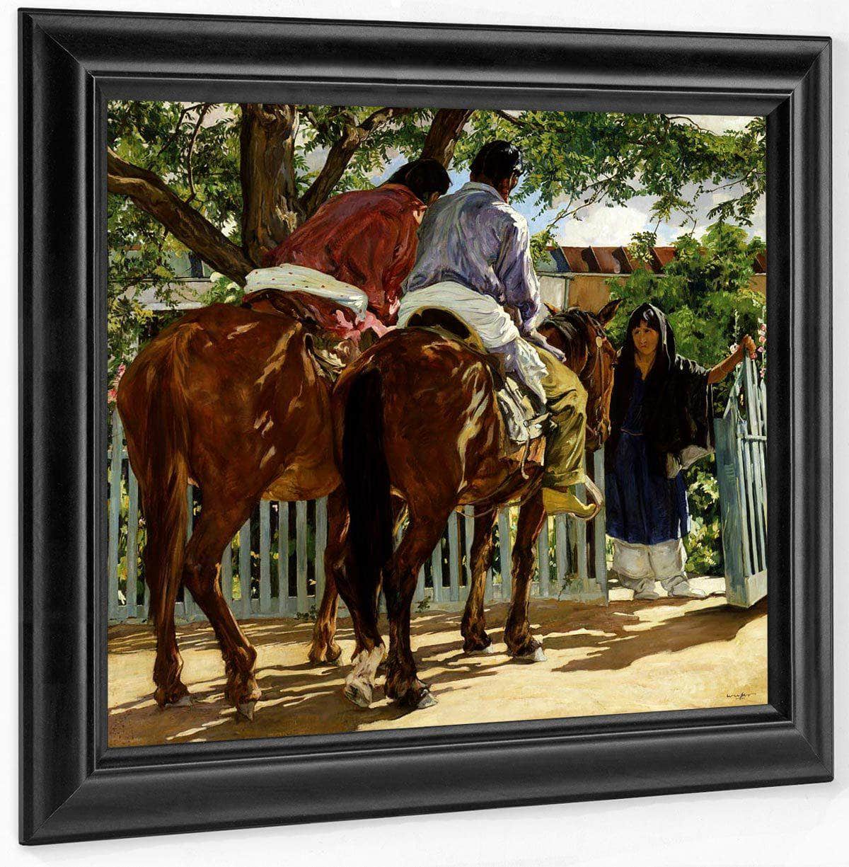 Callers By Walter Ufer Fine Art Print