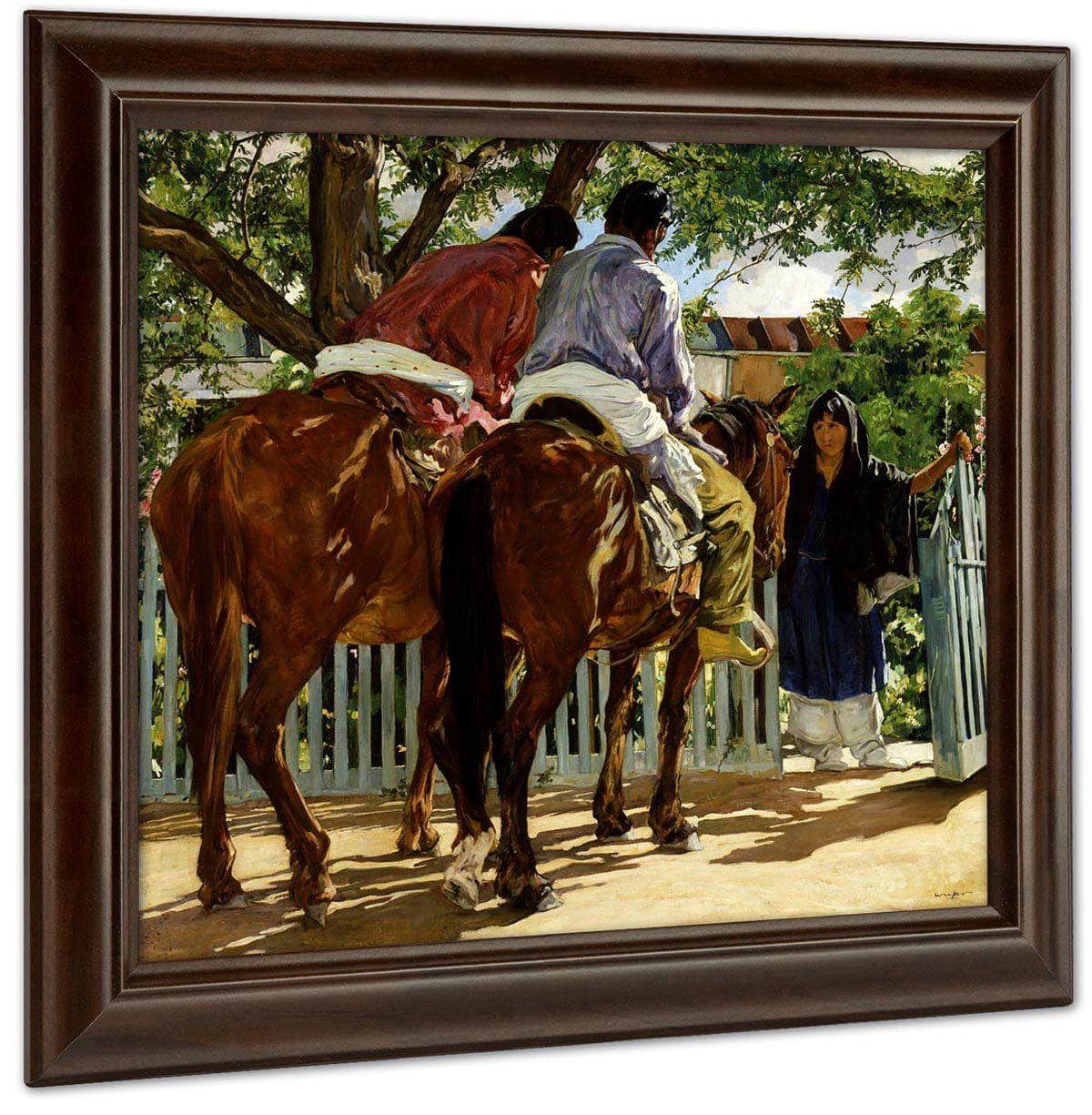 Callers By Walter Ufer Fine Art Print