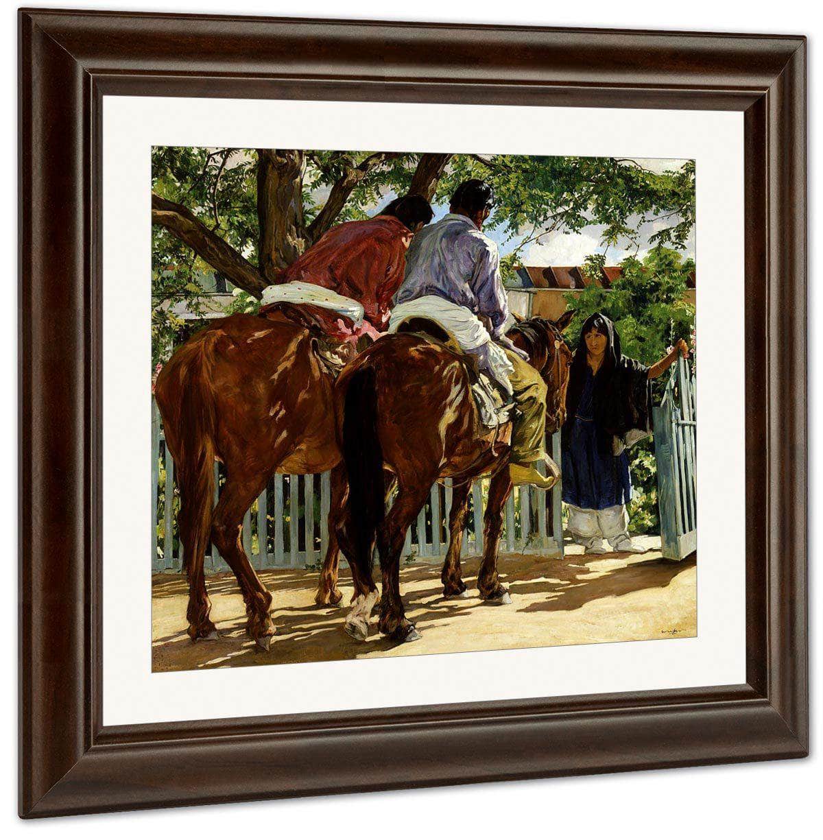 Callers By Walter Ufer Fine Art Print