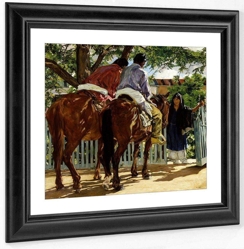 Callers By Walter Ufer Fine Art Print