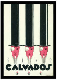 Calvados  Vintage Poster Fine Art Print