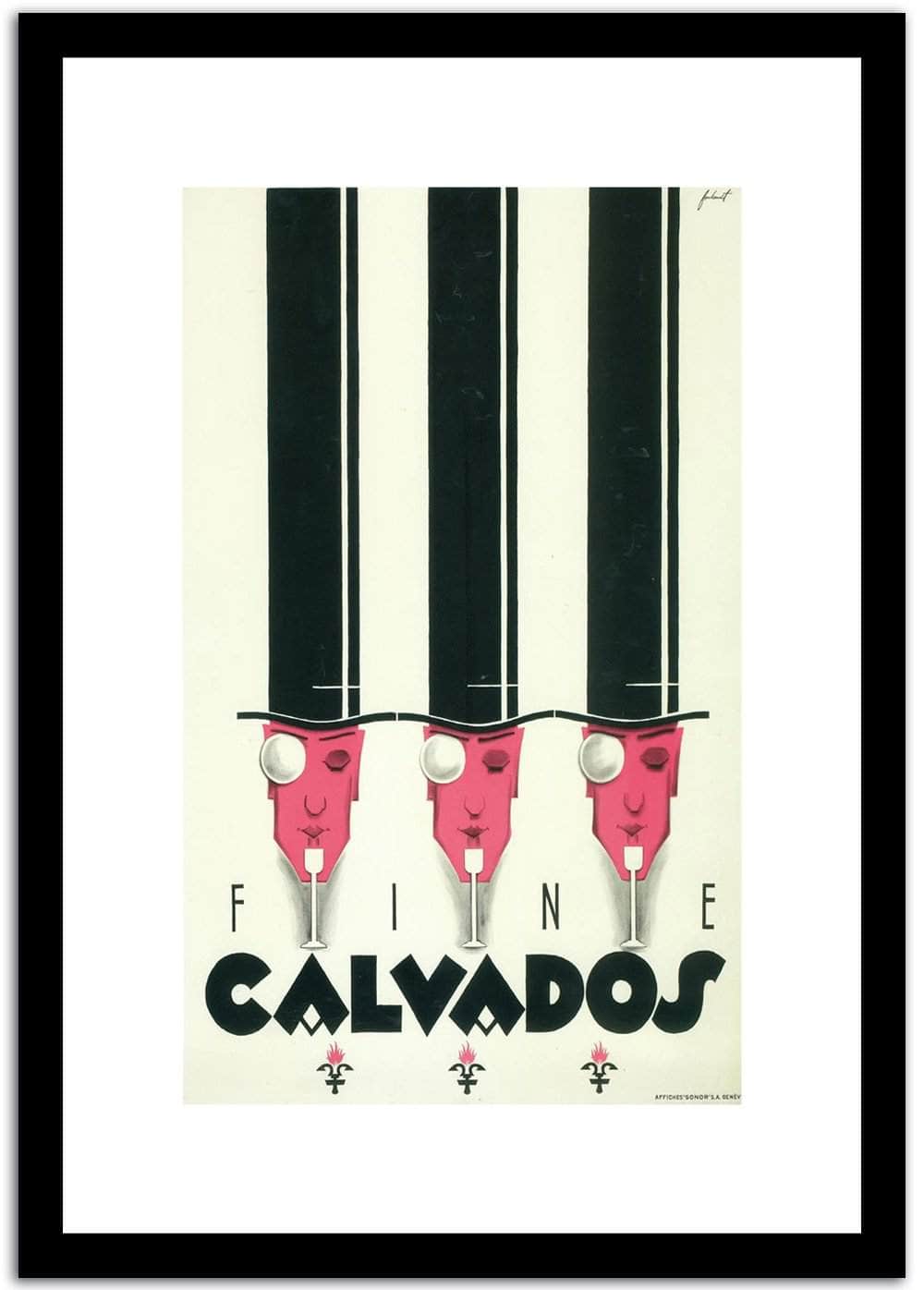 Calvados  Vintage Poster Fine Art Print