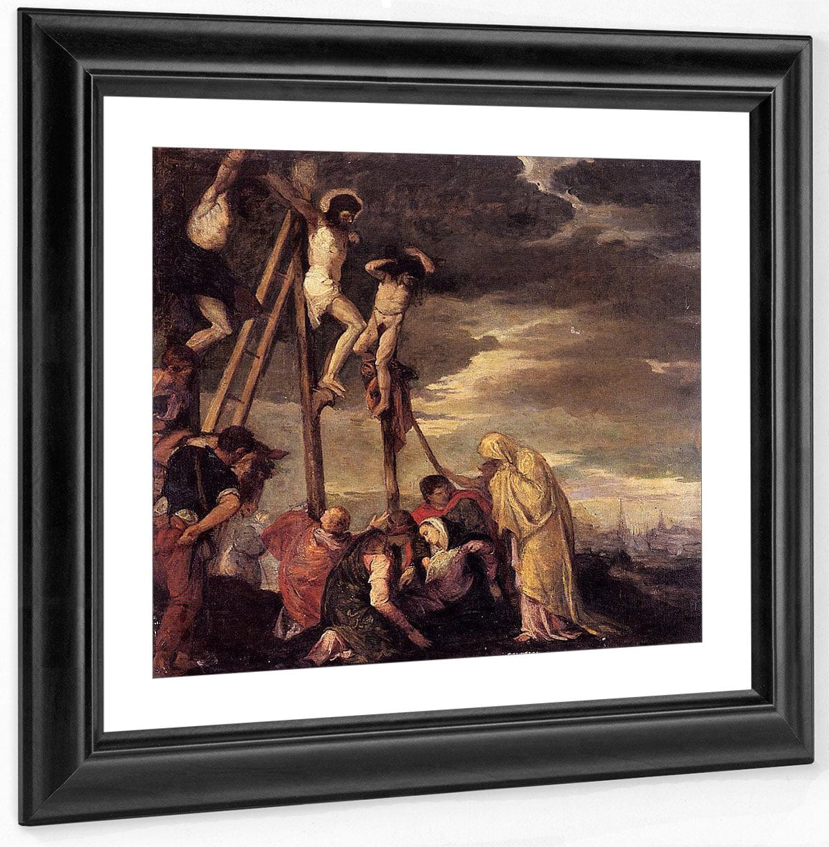 Calvary After Veronese 1858 By Berthe Morisot Fine Art Print