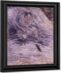 Camille Monet Sur Son Lit De Mort 2 By Claude Monet Fine Art Print