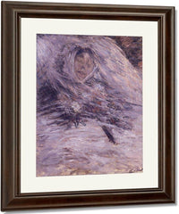 Camille Monet Sur Son Lit De Mort 2 By Claude Monet Fine Art Print