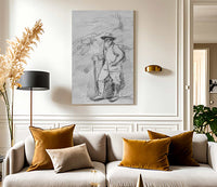 Camille Pissarro By Paul Cezanne Fine Art Print