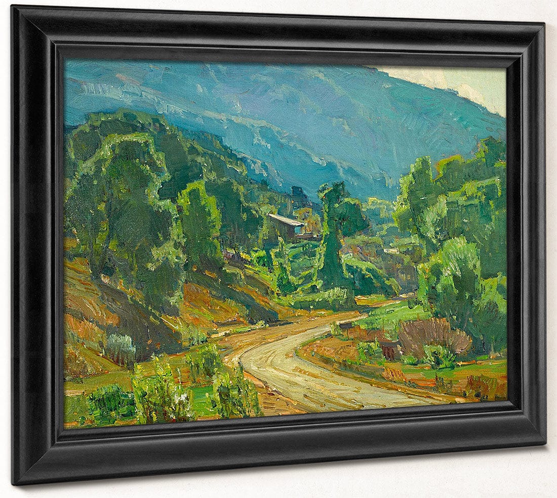 Camp In The Mountains 1928 By William Wendt Fine Art Print