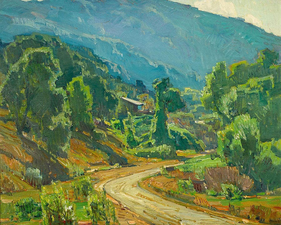 Camp In The Mountains 1928 By William Wendt Fine Art Print