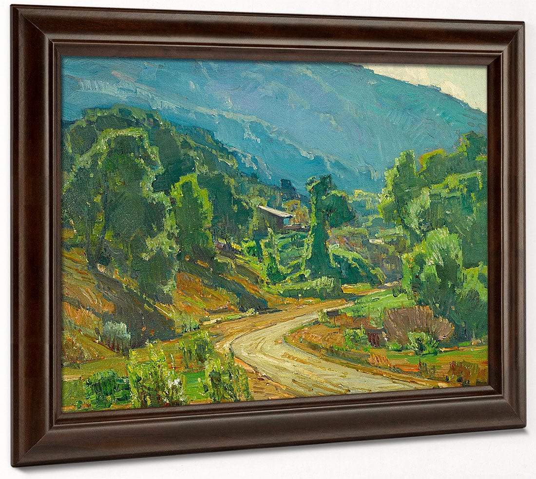 Camp In The Mountains 1928 By William Wendt Fine Art Print