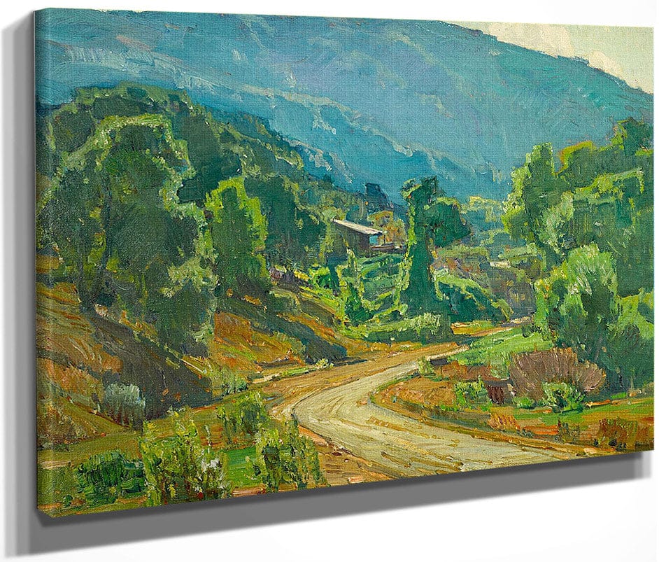 Camp In The Mountains 1928 By William Wendt Fine Art Print