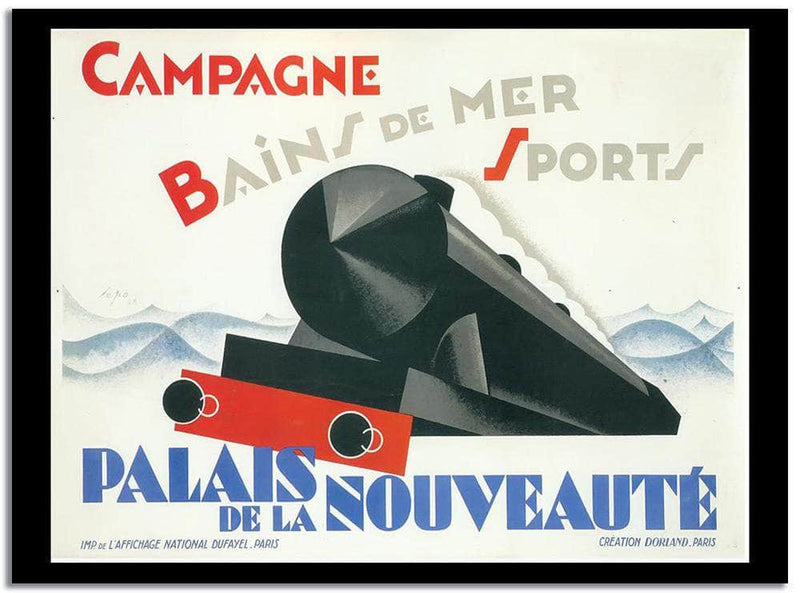 Campagne  Vintage Poster Fine Art Print