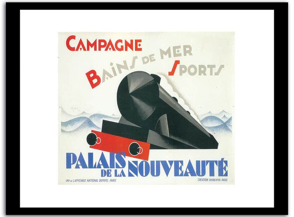 Campagne  Vintage Poster Fine Art Print