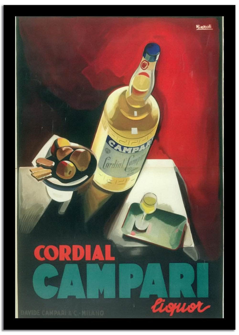 Campari  Vintage Posterb Fine Art Print