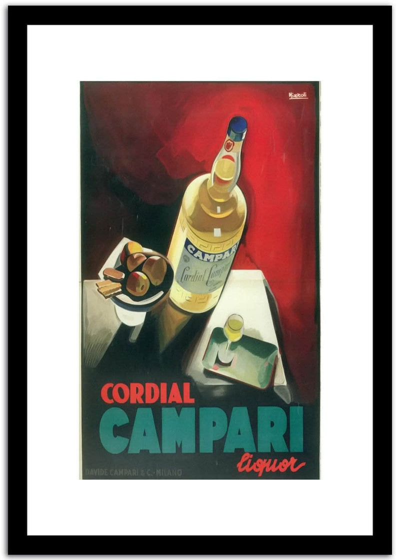 Campari  Vintage Posterb Fine Art Print