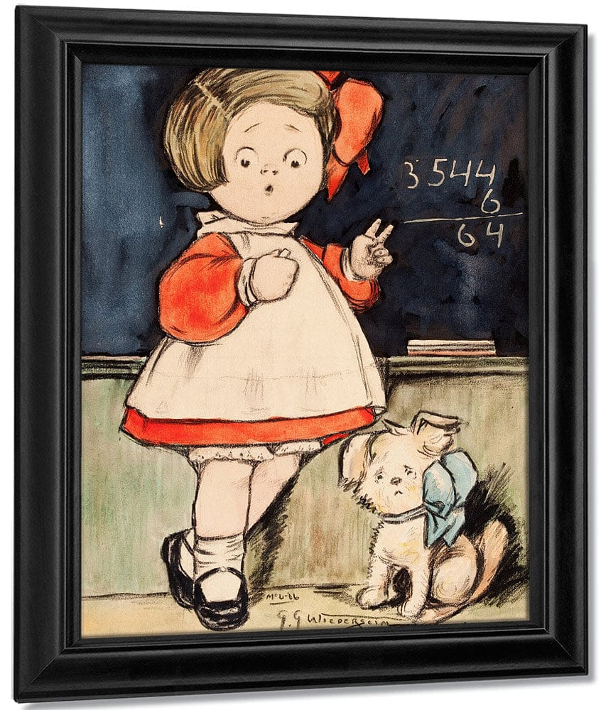 Campbell Soup Ad Illustration 1906 By Grace G Drayton Fine Art Print