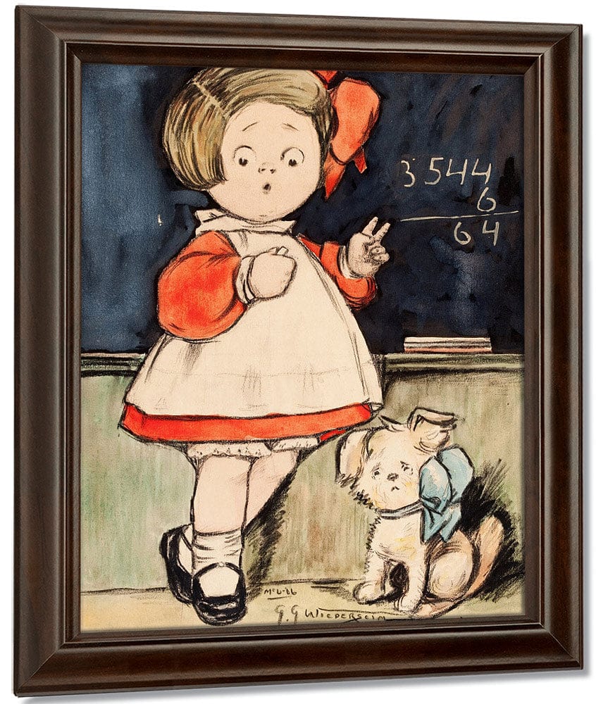 Campbell Soup Ad Illustration 1906 By Grace G Drayton Fine Art Print