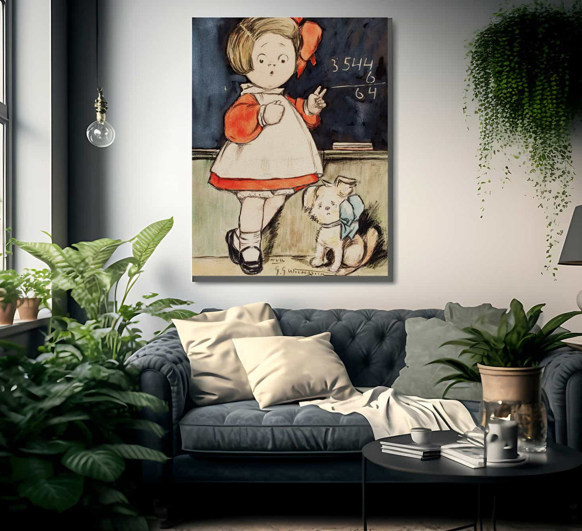 Campbell Soup Ad Illustration 1906 By Grace G Drayton Fine Art Print