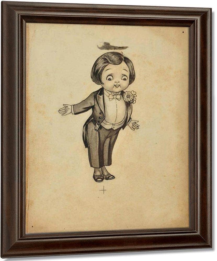 Campbells Kids By Grace G Drayton Fine Art Print