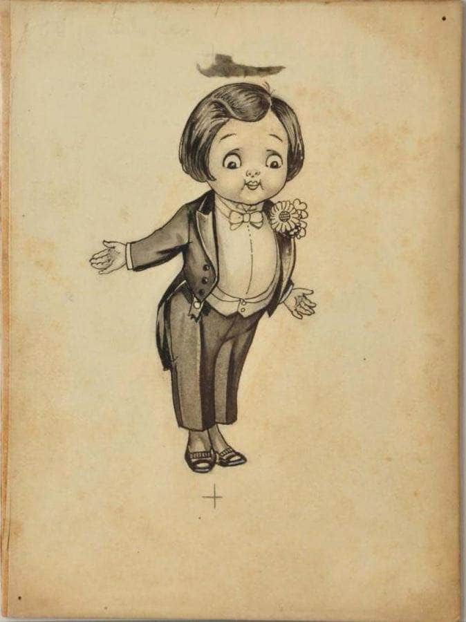 Campbells Kids By Grace G Drayton Fine Art Print