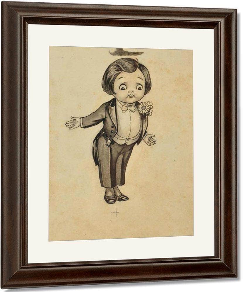 Campbells Kids By Grace G Drayton Fine Art Print