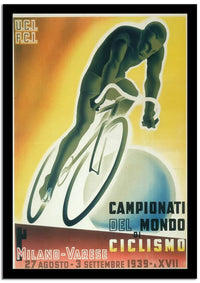 Campionati Del Mondo  Art Deco Poster Fine Art Print