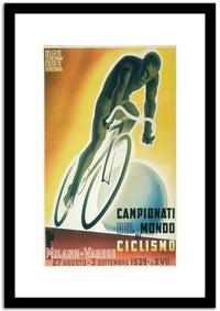 Campionati Del Mondo  Art Deco Poster Fine Art Print