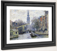 Canal, Amsterdam By Claude Monet Fine Art Print
