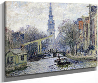 Canal, Amsterdam By Claude Monet Fine Art Print