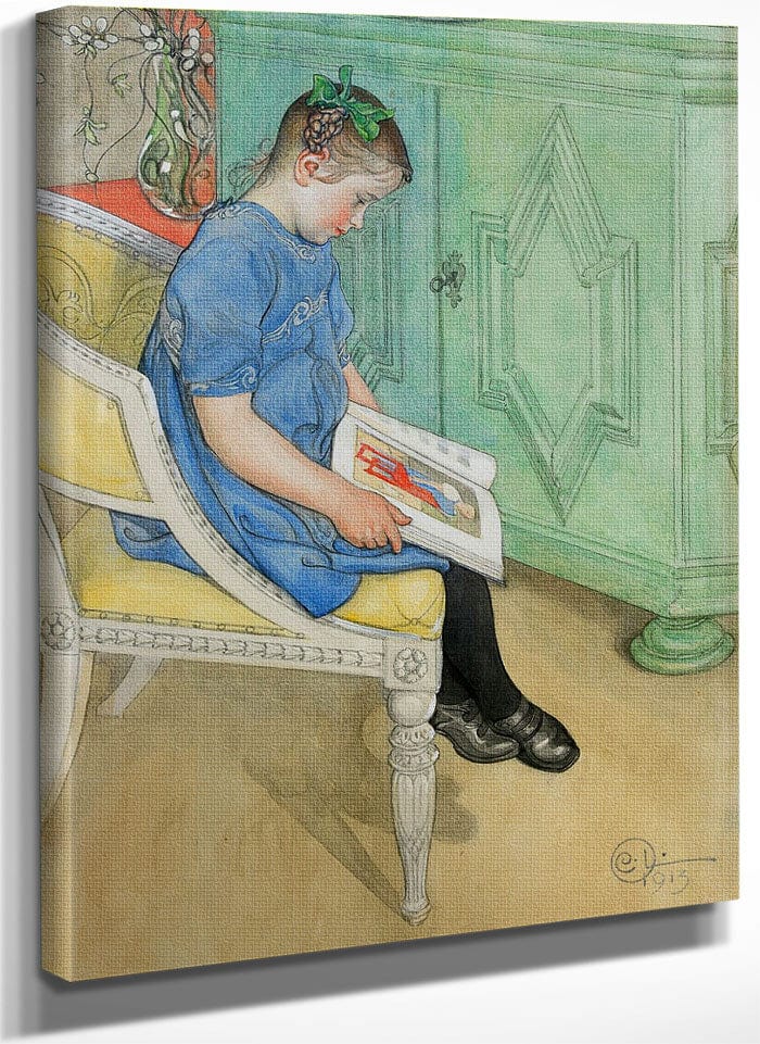 Canna Johanna By Carl Larsson Fine Art Print