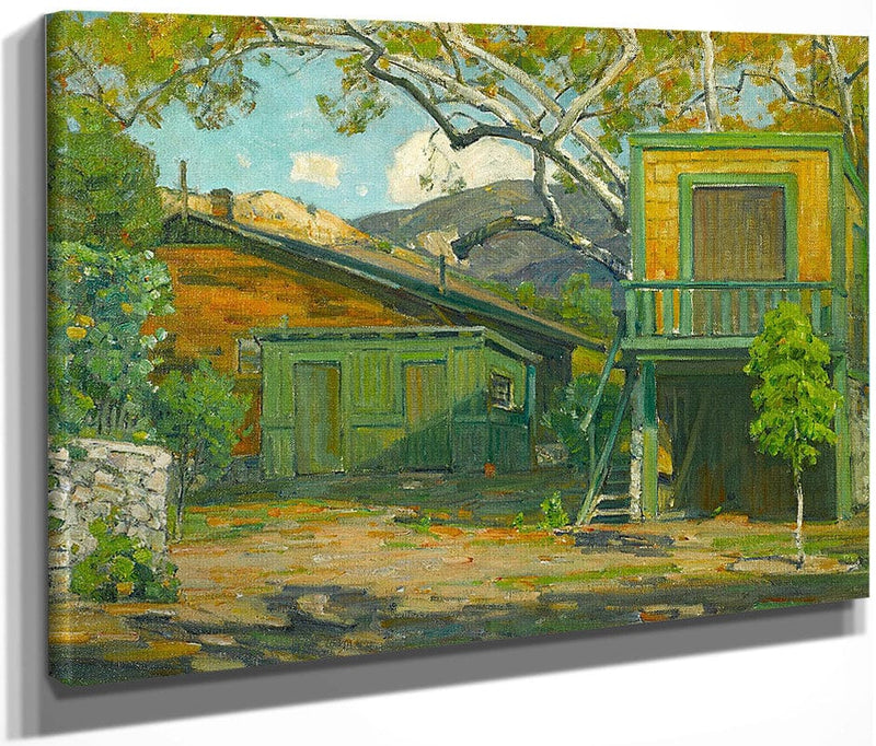 Canyon Cottage 1940 By William Wendt Fine Art Print