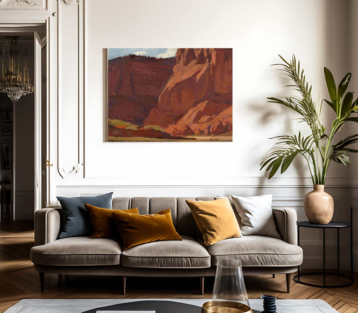 Canyon De Chelly By Edgar Payne1 Fine Art Print