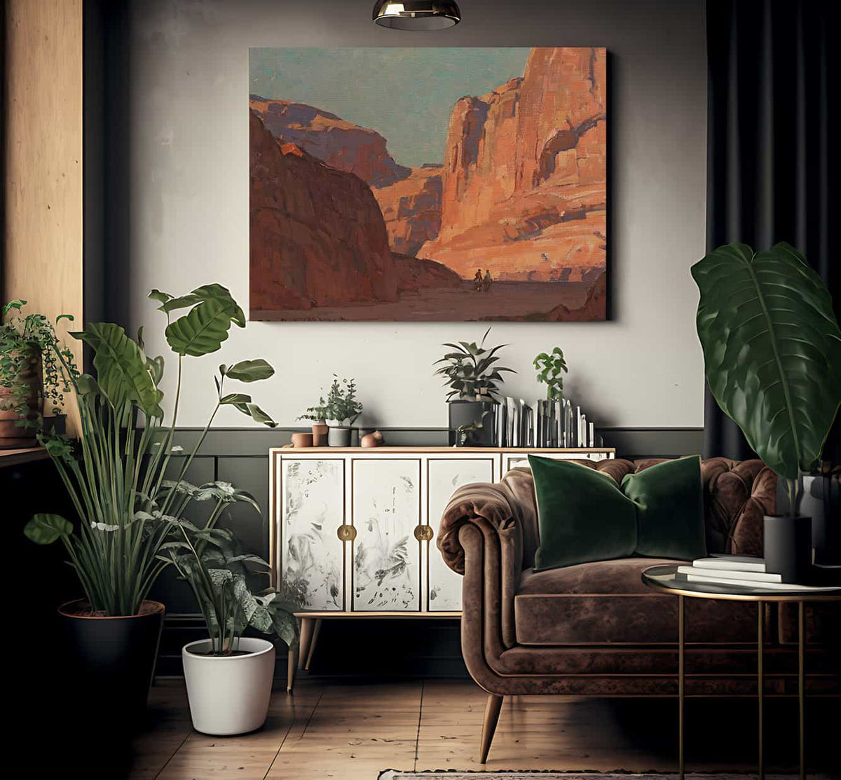 Canyon Del Muerto By Edgar Payne Fine Art Print