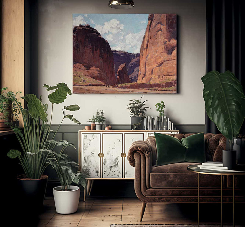 Canyon Gateway By Edgar Payne Fine Art Print