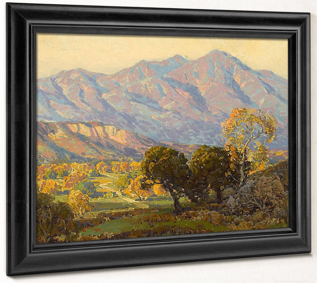 Canyon Mission Viejo, Capistrano By Edgar Payne Fine Art Print