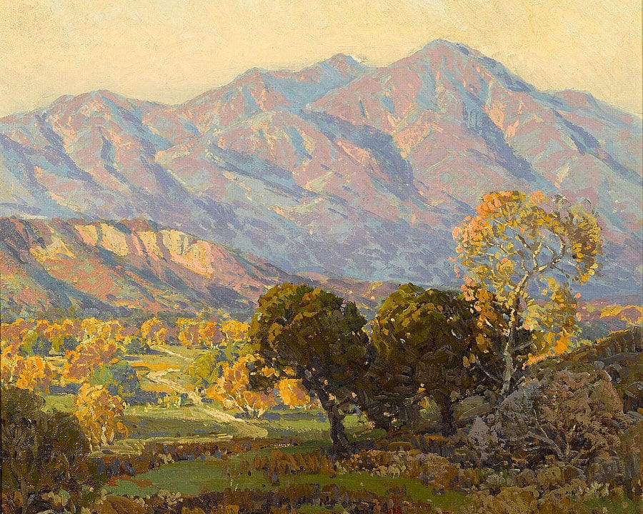 Canyon Mission Viejo, Capistrano By Edgar Payne Fine Art Print