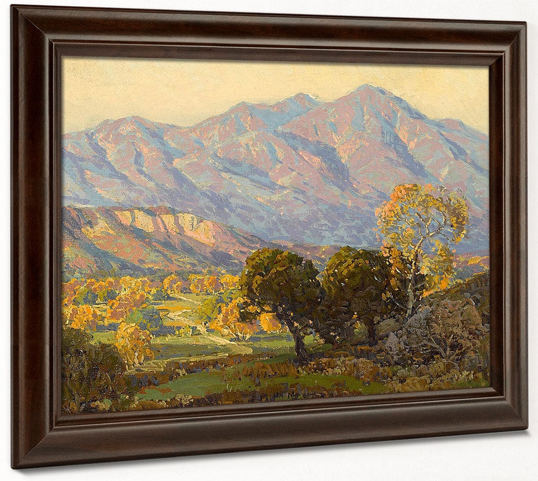 Canyon Mission Viejo, Capistrano By Edgar Payne Fine Art Print