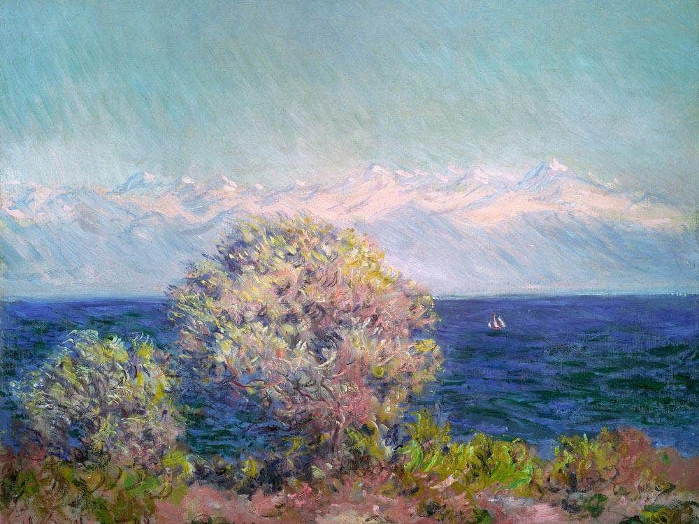 Cap D'antibes Mistral By Monet Claude Fine Art Print
