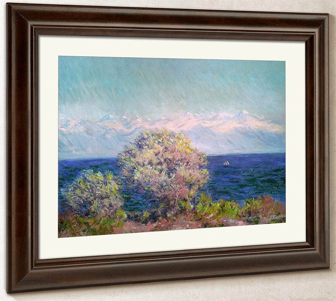 Cap D'antibes Mistral By Monet Claude Fine Art Print