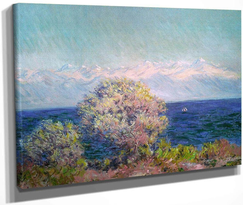 Cap D'antibes Mistral By Monet Claude Fine Art Print