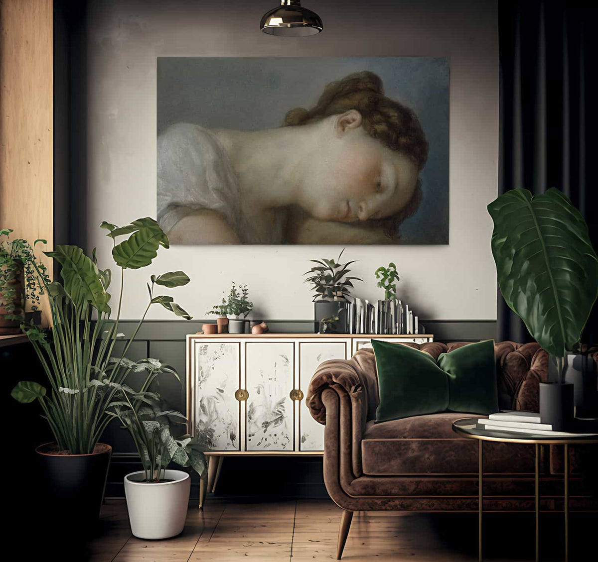 Cap De Dona By Vicente Lopez Y Portana Fine Art Print